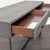 Crate & Barrel Faux Shagreen Console Table For Sale - Image 10 of 10