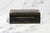 Nice Mid Century Vintage Italian Black Leather Gold Border Jewelry Trinket Box For Sale - Image 12 of 18