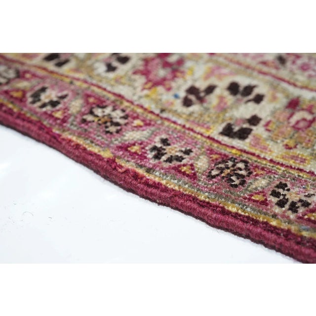 Textile Late 18th Century Antique Tabriz Rug 9'11'' x 13'6'' For Sale - Image 7 of 12
