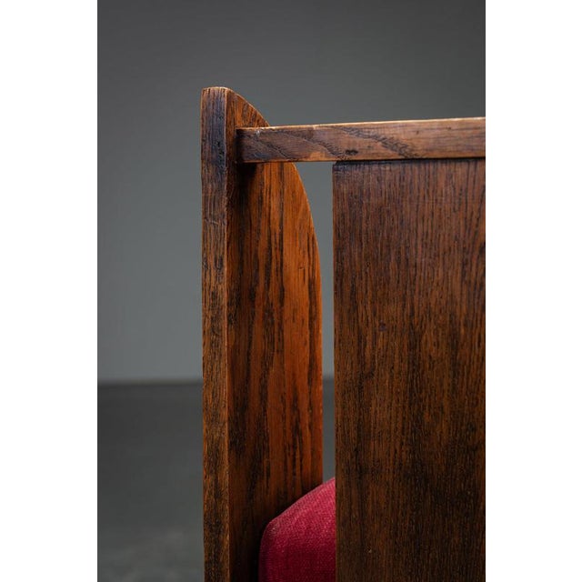 Amsterdam School Accent Chair, 1930s For Sale - Image 6 of 14