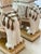 Cream Vintage Chinoiserie Regency Glazed Terracotta Ceramic Elephant Garden Side Tables For Sale - Image 8 of 11