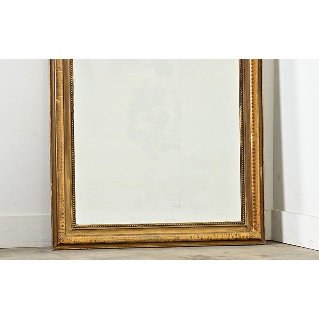 French 19th Century Louis Philippe Gilt Mirror For Sale - Image 4 of 10