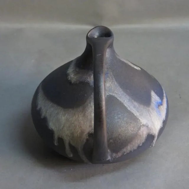 1950s Fat Lava Ceramic Vase by Kurt Tschörner for Ruscha, 1950s For Sale - Image 5 of 9