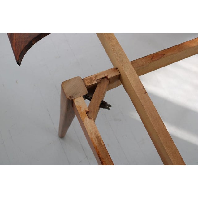 Walnut Veneer Table, 1960s For Sale - Image 14 of 18