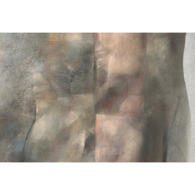 Contemporary 1990s Bruce Samuelson - Nude - Pastel, Framed For Sale - Image 3 of 5