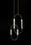 Black Giopato & Coombs Cirque Chandelier in Brushed Bronze For Sale - Image 8 of 8