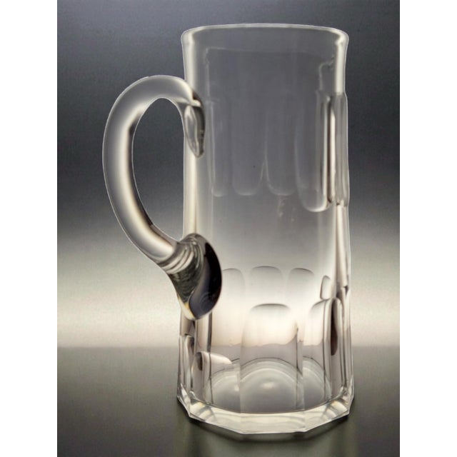 Cut Crystal Pitcher, 1930s For Sale - Image 3 of 7