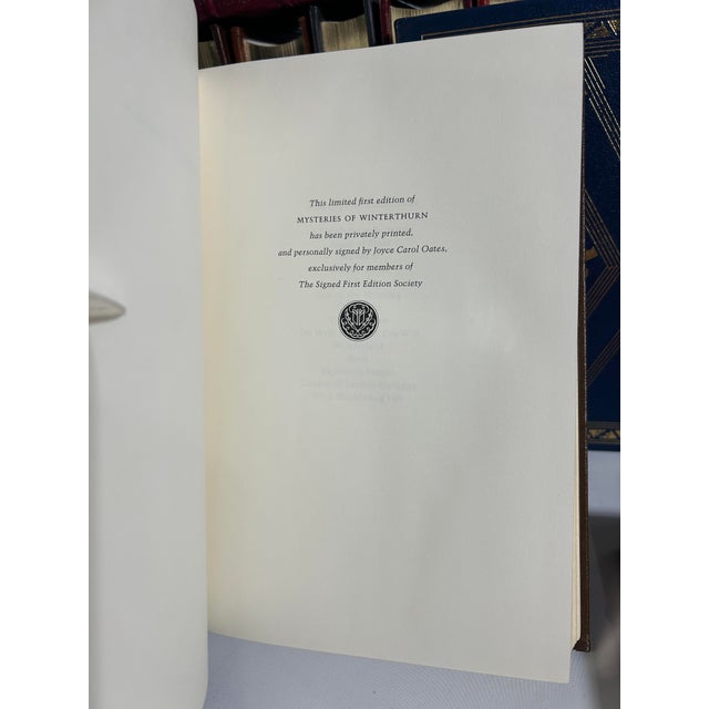 1980s Vintage Franklin Library, Signed First Edition Society Collection, Leather Books - 26 Pieces. For Sale In San Francisco - Image 6 of 12