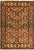 Southwestern Super Kazak Gold/Blue Wool Rug - 4'3'' X 5'6'' For Sale - Image 10 of 10