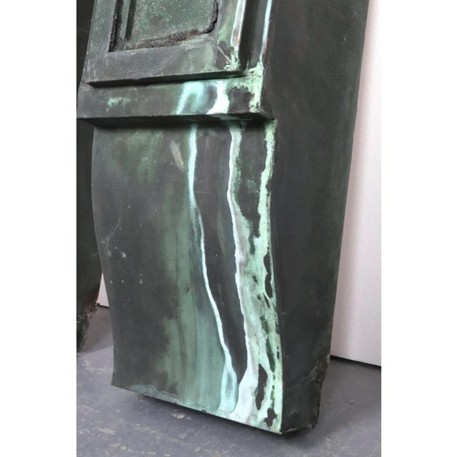 Pair of Beaux Arts Copper Verdigris Corbels For Sale In New York - Image 6 of 12