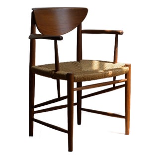 Danish Mid-Century Modern Chair Attributed to Hvidt & Mølgaard-Nielsen, 1960s For Sale