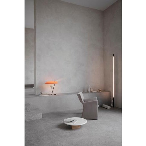 Dark Burnished Brass with Grey Difuser Model 548 Lamp by Gino Sarfatti for Astep For Sale - Image 3 of 13