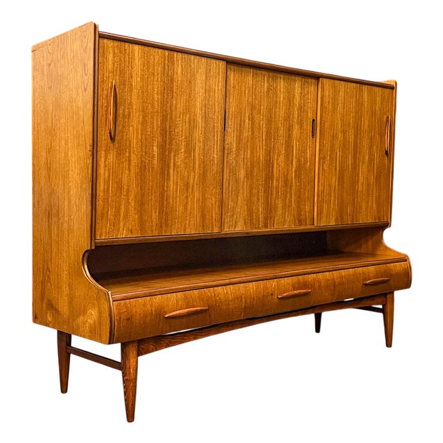 Scandinavian Teak Sideboard, 1960s For Sale
