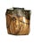 Gold Sculptural Vase in Mixed Clay from Jacques Laroussinie, 2000s For Sale - Image 8 of 8