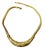 Christian Dior Christian Dior Gold Crystal Pendant Snake Chain Choker For Sale - Image 4 of 9