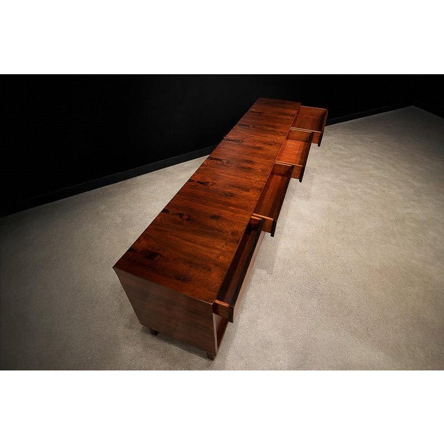 Brazilian Modern Credenza in Brazilian Rosewood by Celina, Brazil, 1960s - Lot 707A For Sale - Image 13 of 13