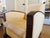Art Deco 1930s French Art Deco Bentwood Arm Club Chairs in Cream Leather - A Pair For Sale - Image 3 of 18