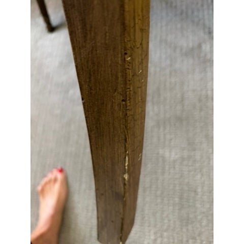 Wood 1990s French Oval Back Side Chair For Sale - Image 7 of 10