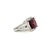 Natural Tourmaline Diamond Ring 6.5 14k White Gold 5.89 TCW Certified For Sale - Image 12 of 18