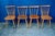 Vintage Bistro Chairs with Spindles, 1950s, Set of 4 For Sale - Image 3 of 11