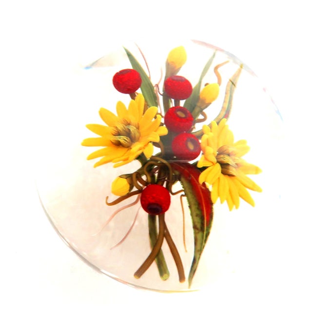 Chris Buzzini (American B. 1949) -One of a Kind Magnificent Paperweight From the Widely Acclaimed Glass Artist Extraordinaire For Sale In Miami - Image 6 of 18