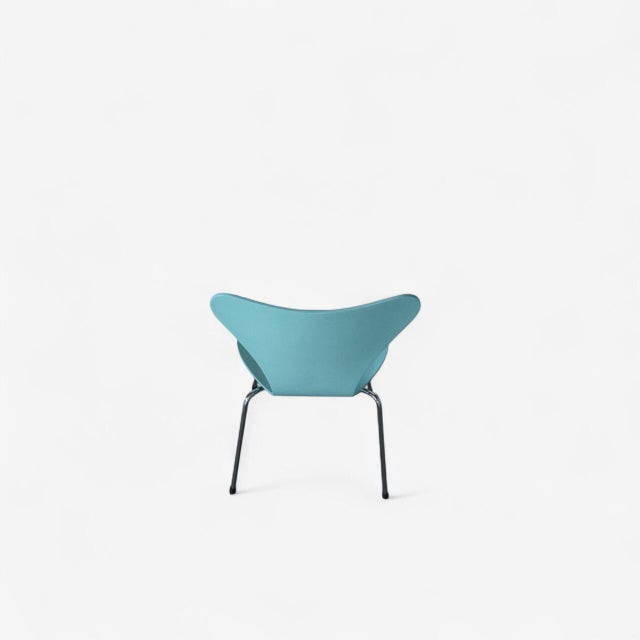 Series 7 Chair by Arne Jacobsen Tiffany Blue Edition by Jwolf Studio Refinished from Fritz Hansen For Sale - Image 3 of 7