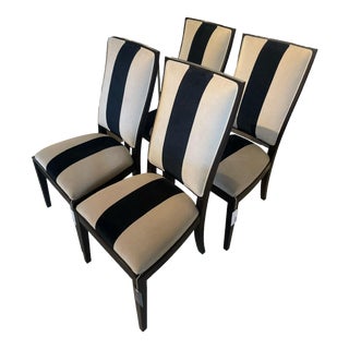 High Back Side Dining Chair, Set of 4 For Sale