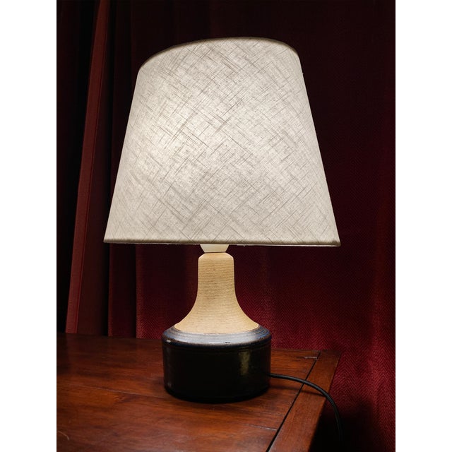 Danish Ceramic Table Lamps by Søholm Stentøj - A Pair For Sale - Image 16 of 17