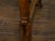 Italian Italian 19th Century Walnut Console Table with Column Legs and Iron Stretchers For Sale - Image 3 of 12