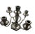 Vintage "Rogers" Silver Plated-5 Arms Candelabra For Sale In Los Angeles - Image 6 of 7
