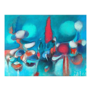 Daniel Ketelhut, "What the Rain Brings" Original Oil on Panel, 2021