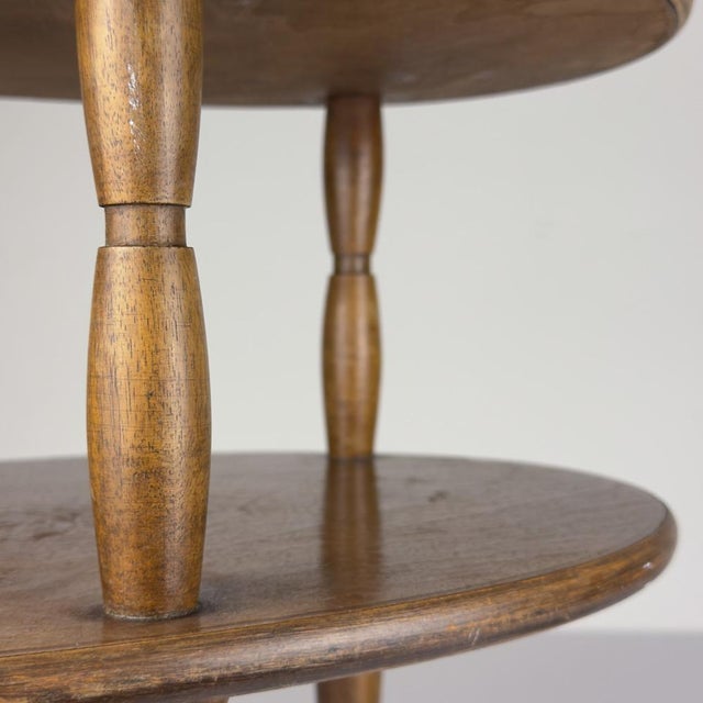 Vintage Wooden Nightstand, Italy, 1950s For Sale - Image 4 of 18