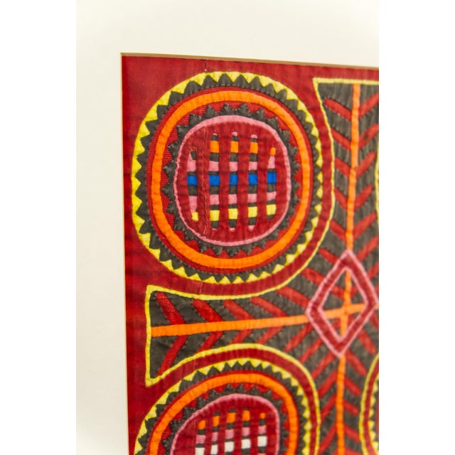 Abstract "The Art of Mola" Textile Art by the Kuna For Sale - Image 3 of 6