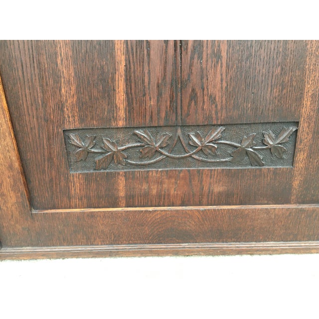 Oak Wardrobe Doors, 19th Century, Set of 2 For Sale - Image 6 of 18