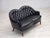 Scandinavian Sofa in Black Furniture Leather, 1960s For Sale - Image 12 of 18