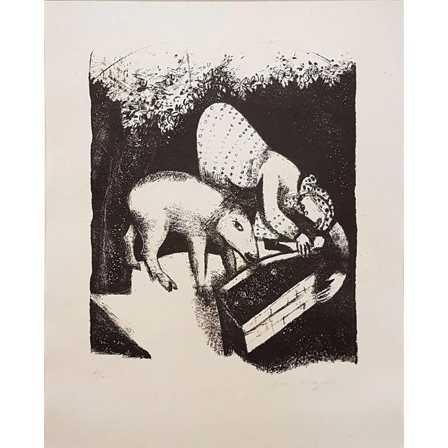L’Auge II - Original Lithograph by Marc Chagall - 1925 1925 For Sale - Image 4 of 4