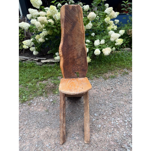 Introduce dramatic architectural presence and organic warmth to your interior with this exceptional vintage primitive...