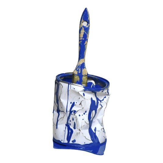 Yannick Bouillault, The Dirty Work, 2026, Painted Steel For Sale