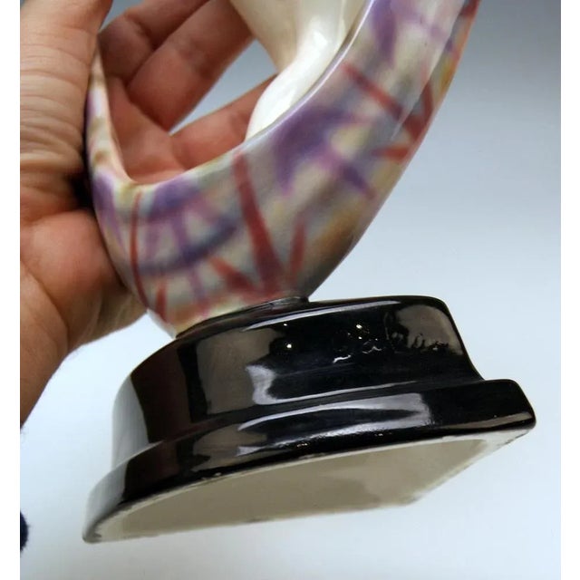 Vienna Figurine Veil Dance Model 5570 by Stephan Dakon for Goldscheider, 1926, 1920s For Sale - Image 9 of 12