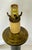 Metal Vintage Chinoiserie Metal Lamp With Raised Koi Fish Design Circa 1970's For Sale - Image 7 of 12