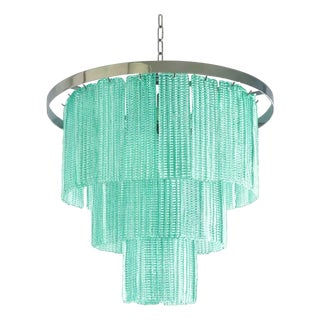 Murano Glass Sputnik Chandelier by Simoeng For Sale
