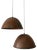 Mid-Century Modern Copper Pendant Lamps, 1950s, Set of 2 For Sale