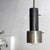 Italian Brass and Enameled Aluminum Pendant Light For Sale In Los Angeles - Image 6 of 9