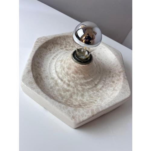 Cream Ceramic Wall Lamp from Hustadt Leuchten For Sale - Image 11 of 11