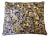 Violet Silk Floral Down Pillow 15" X 18" Lumbar For Sale