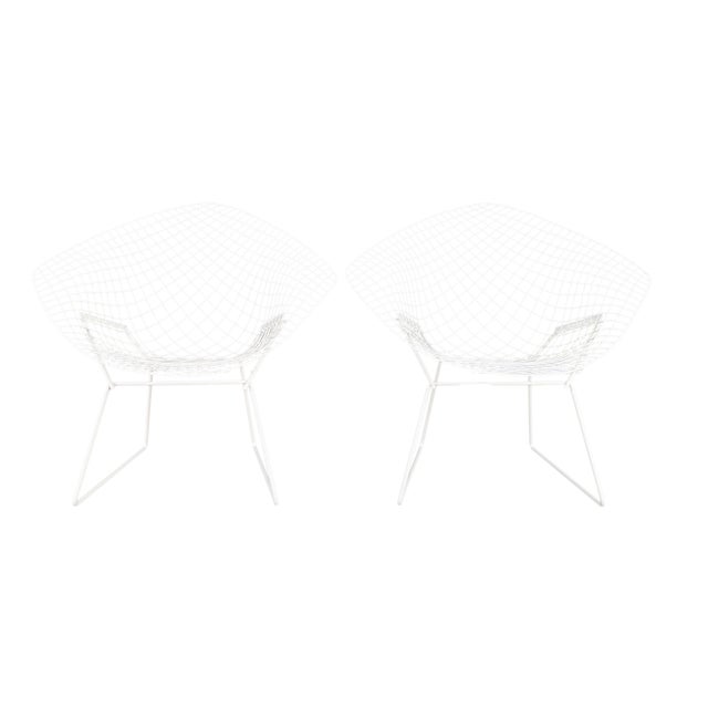 Diamond Chairs from Knoll International, Set of 2 For Sale