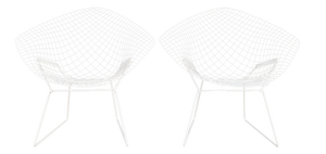 Diamond Chairs from Knoll International, Set of 2