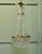 Gold Large French Empire Tent and Waterfall Chandelier, 1930 For Sale - Image 8 of 9
