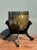 Vintage Hammered Brass Drum Table For Sale - Image 4 of 18