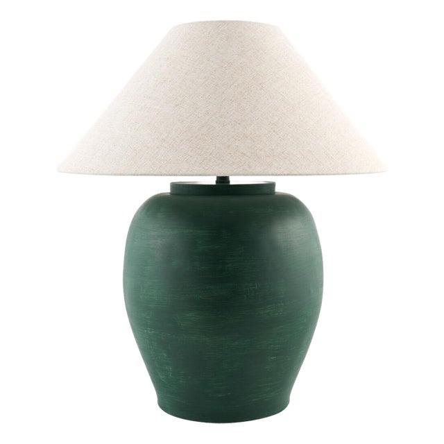 Forest Accent Table Lamp Green For Sale